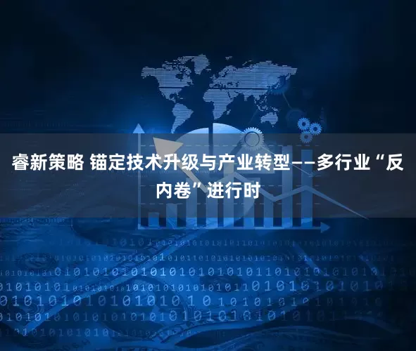 睿新策略 锚定技术升级与产业转型——多行业“反内卷”进行时